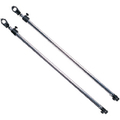 Taylor Adjstbl Bimini Support Poles 28 to 48" w 7/8" Jaw Slides & Dec, PK2 11995